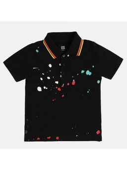 MINI KLUB - Boys Polo T-shirt -Black