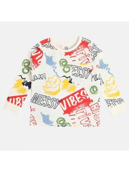 MINI KLUB - Boys T-Shirt -Marshmallow Off White