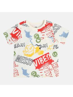 MINI KLUB - Boys T-Shirt -Marshmallow Off White