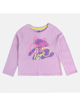 MINI KLUB - Girls Knit T-shirt -Lavender