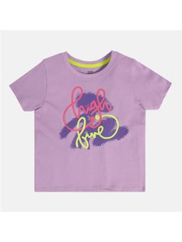 MINI KLUB - Girls Knit T-shirt -Lavender