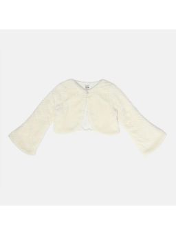 MINI KLUB - Girls Shrug -Off White