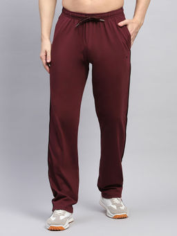 Monte Carlo - Men Wine Solid Trackpant