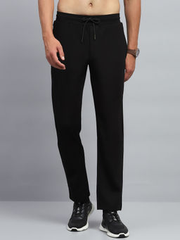 Monte Carlo - Men Black Solid Trackpant