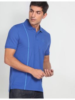 Arrow Newyork - Abstract Print Pique Polo Shirt