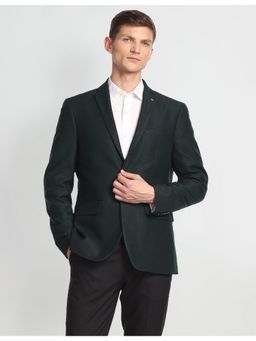 Arrow - Notch Lapel Collar Windowpane Check Blazer