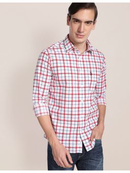 U.S. POLO ASSN. - Cotton Tartan Check Casual Shirt