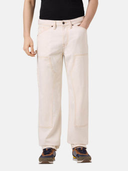 Pepe Jeans - Men Straight Fit Off White Jeans
