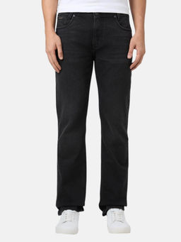 Pepe Jeans - Men Black Straight Fit Mid Rise Jeans