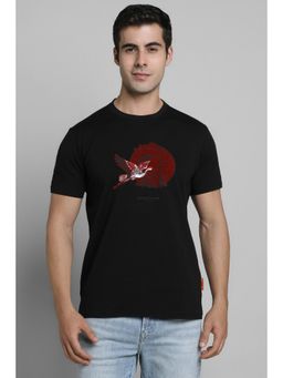 Simon Carter - Half Sleeves Black T-shirt