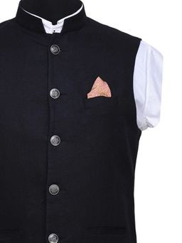 CHOKORE - Men Wildlife Printed Multi-Color Pocket Square