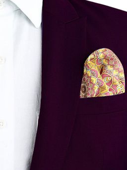 CHOKORE - Men Printed Multi-Color Pocket Square