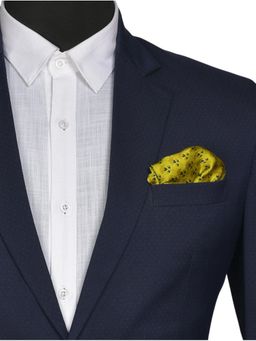 CHOKORE - Men Printed Green Pocket Square