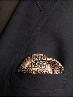 CHOKORE - Men Printed Multi-Color Pocket Square
