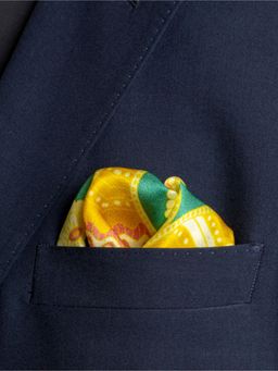 CHOKORE - Men Printed Multi-Color Pocket Square