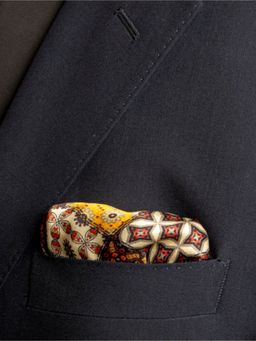 CHOKORE - Men Printed Multi-Color Pocket Square