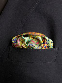 CHOKORE - Men Printed Multi-Color Pocket Square
