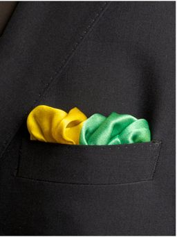 CHOKORE - Men Colorblock Multi-Color Pocket Square