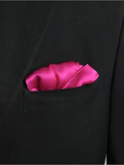 CHOKORE - Men Colorblock Pink Pocket Square