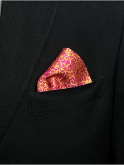 CHOKORE - Men Printed Multi-Color Pocket Square