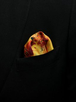 CHOKORE - Men Printed Multi-Color Pocket Square