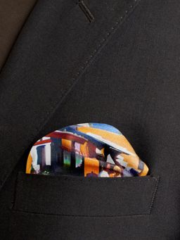 CHOKORE - Men Printed Multi-Color Pocket Square