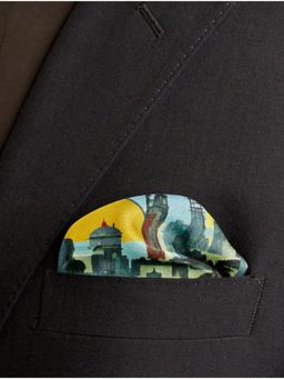 CHOKORE - Men Printed Multi-Color Pocket Square