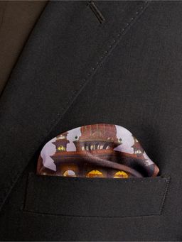 CHOKORE - Men Printed Multi-Color Pocket Square