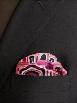 CHOKORE - Men Printed Multi-Color Pocket Square