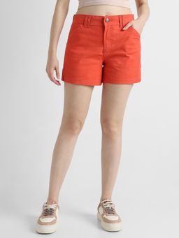 Lee - Women's Red Shorts