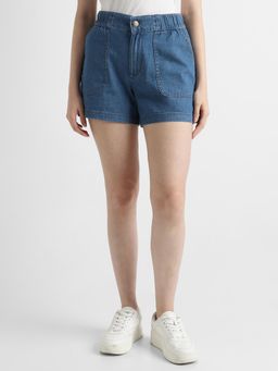 Lee - Women's Blue Shorts