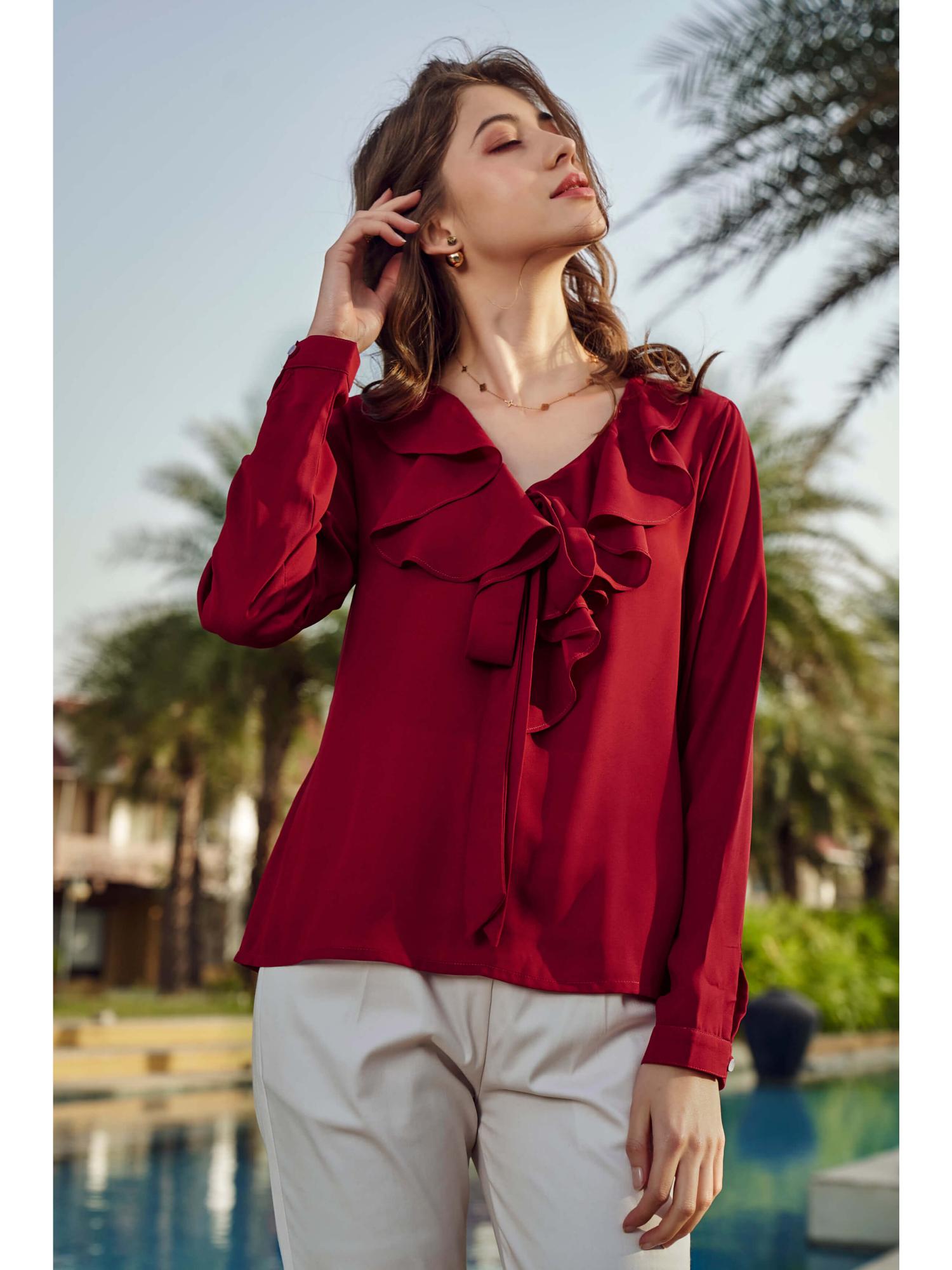 Buy Stylish Women Georgette Tops Collection At Best Prices Online