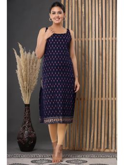 Gahan - Women Printed Viscose Rayon Straight Kurta