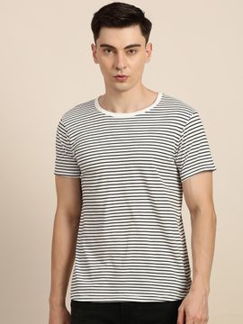 linen striped t shirt