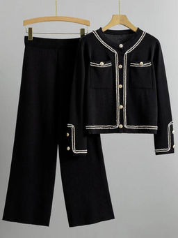 MISS MOSA BY AKANKSHA - Soren Vintage Black Co-Ord (Set of 2)