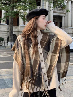 MISS MOSA BY AKANKSHA - Betty Woolen Beige Co-Ord (Set of 2)