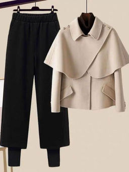 MISS MOSA BY AKANKSHA - Luxury Collection Heti Beige Co-Ord (Set of 2)