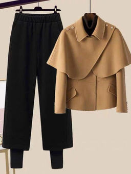 MISS MOSA BY AKANKSHA - Luxury Collection Heti Brown Co-Ord (Set of 2)