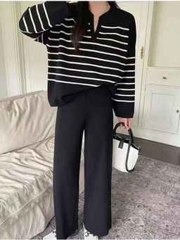 MISS MOSA BY AKANKSHA - Rachel Striped Co-Ord (Set of 2)