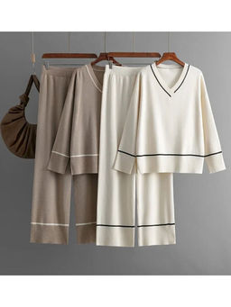 MISS MOSA BY AKANKSHA - Vaya Premium Winter Brown Co-Ord (Set of 2)