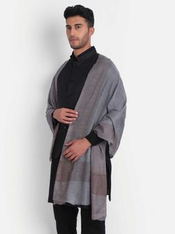 Zamour - Faux Pashmina Reversible Stole For Men