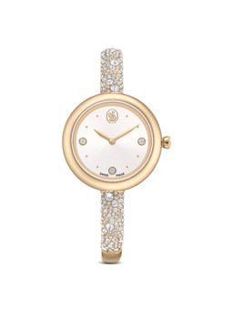 SWAROVSKI - Women Sublima Quartz Gold Dial Analog Watch (5734635) (S)