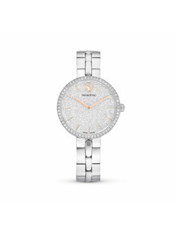 SWAROVSKI - Women Cosmopolitan Quartz Silver Dial Analog Watch (5742475) (M)
