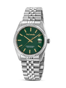 Guy Laroche - Men Anthony Quartz Green Dial Analog Watch (Glwgh0004703) (M)