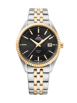 Swiss Military by Chrono - Men Swiss Made Quartz Black Dial Analog Watch (Sm34065.04) (M)