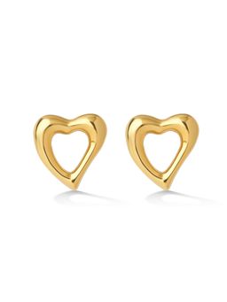 Palmonas - Heart Frame Stud Earring For Women - Waterproof And Anti-Tarnish