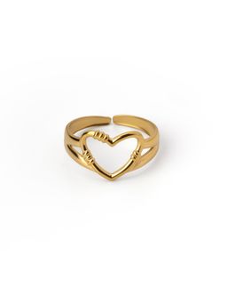 Palmonas - Elegant Sweetheart Ring For Women - Waterproof And Anti-Tarnish