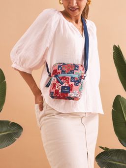Chumbak - Mini Resort Batik Patchwork Crossbody Bag
