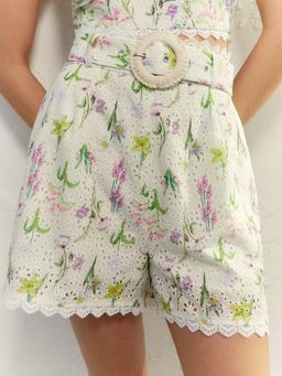 Pomelo - The Anemone Shorts - Cream