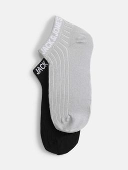 Jack & Jones - Men Striped Multicolor Socks (Pack of 2)